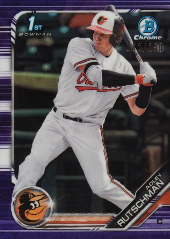 2019 Bowman Draft Adley Rutschman #BDC1 Baseball Card