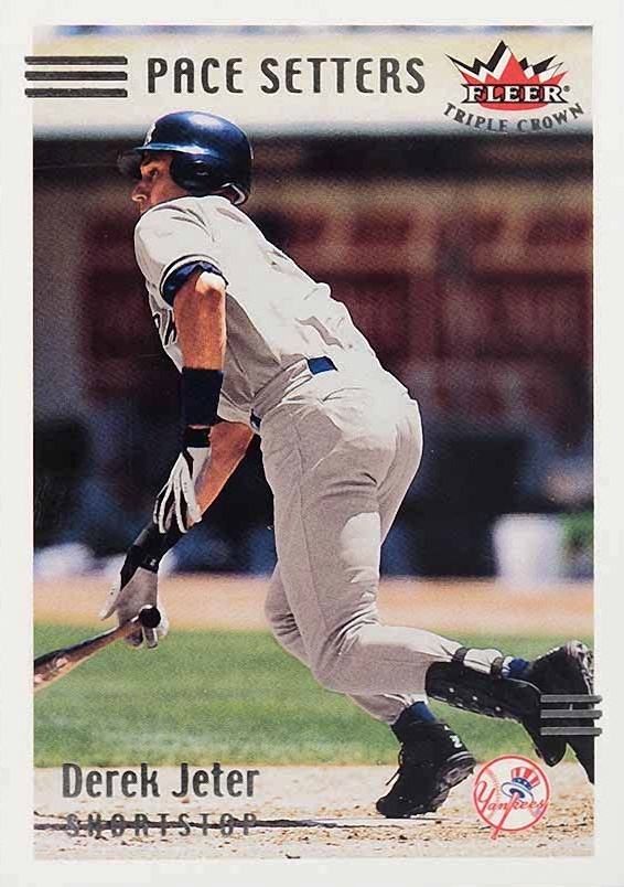 2002 Fleer Triple Crown Derek Jeter #269 Baseball Card