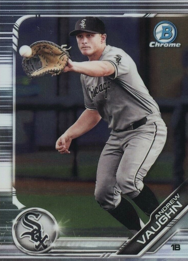 2019 Bowman Draft Andrew Vaughn #BDC100 Baseball Card