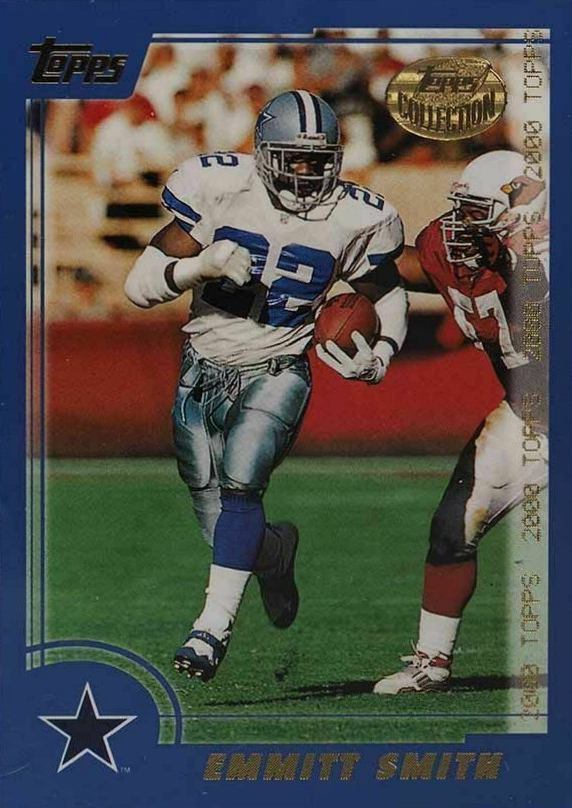 2000 Topps Emmitt Smith #10 Football Card