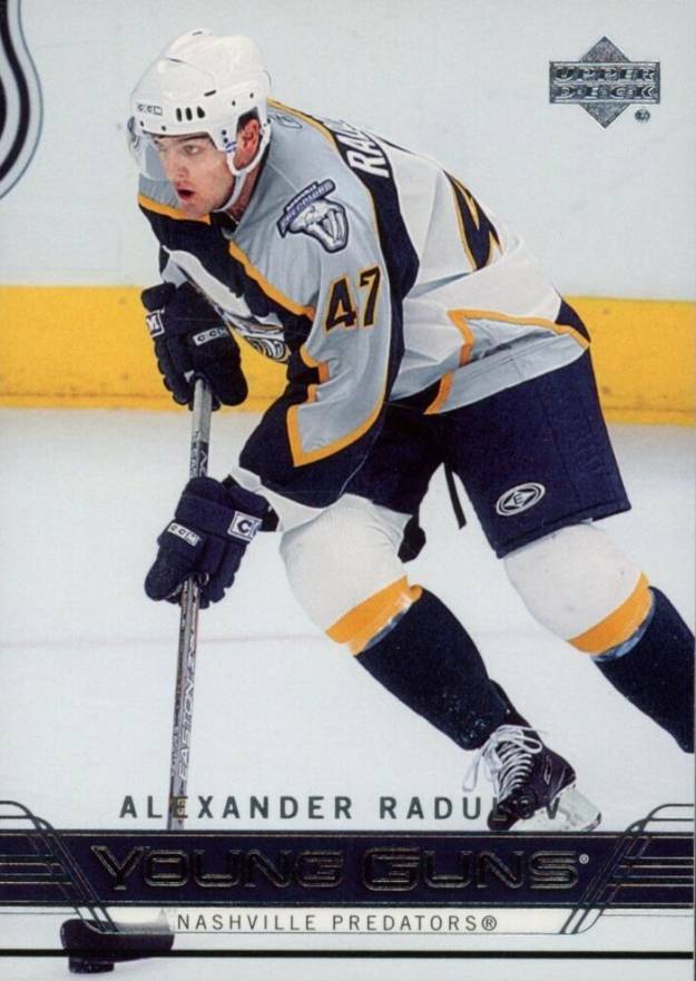 2006 Upper Deck Alexander Radulov #476 Hockey Card