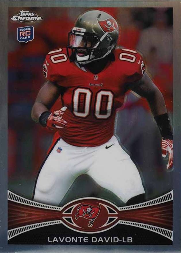 2012 Topps Chrome Lavonte David #198 Football Card