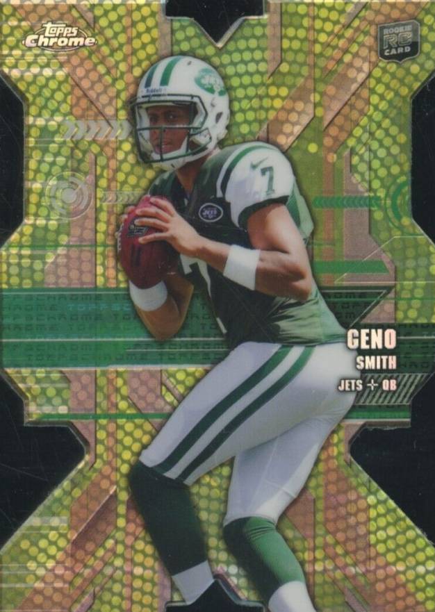 2013 Topps Chrome Rookies Die Cut Geno Smith #RDCGS Football Card