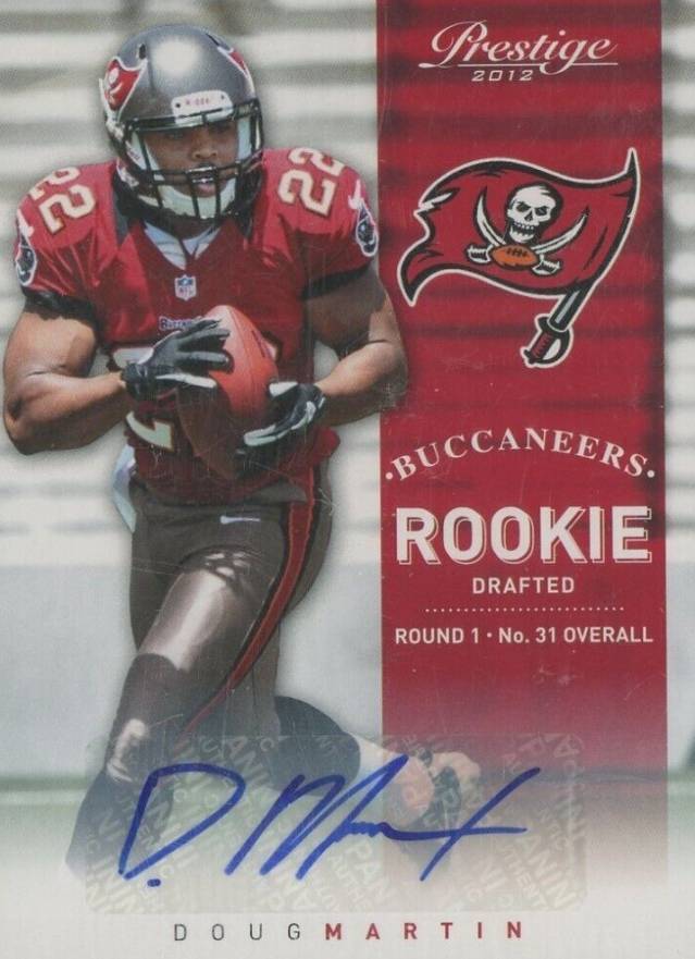 2012 Panini Prestige Doug Martin #245 Football Card