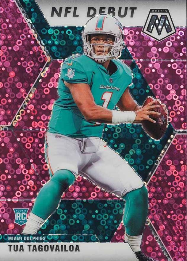 2020 Panini Mosaic Tua Tagovailoa #262 Football Card