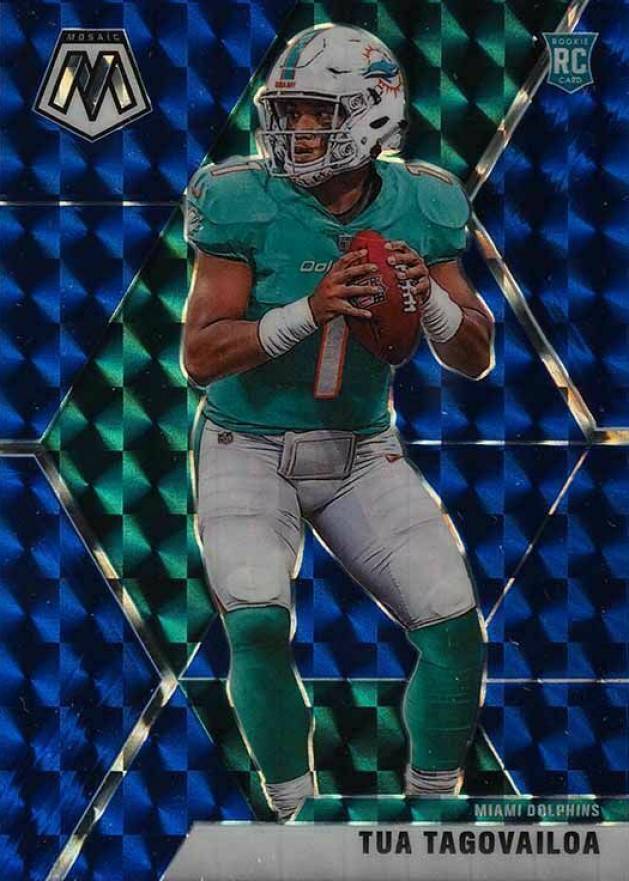 2020 Panini Mosaic Tua Tagovailoa #203 Football Card