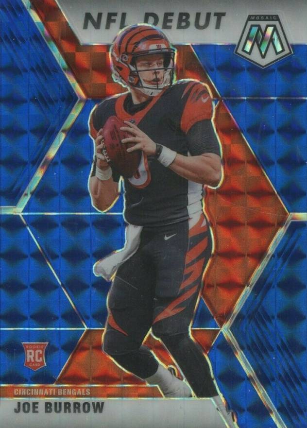 2020 Panini Mosaic Joe Burrow #261 Football Card