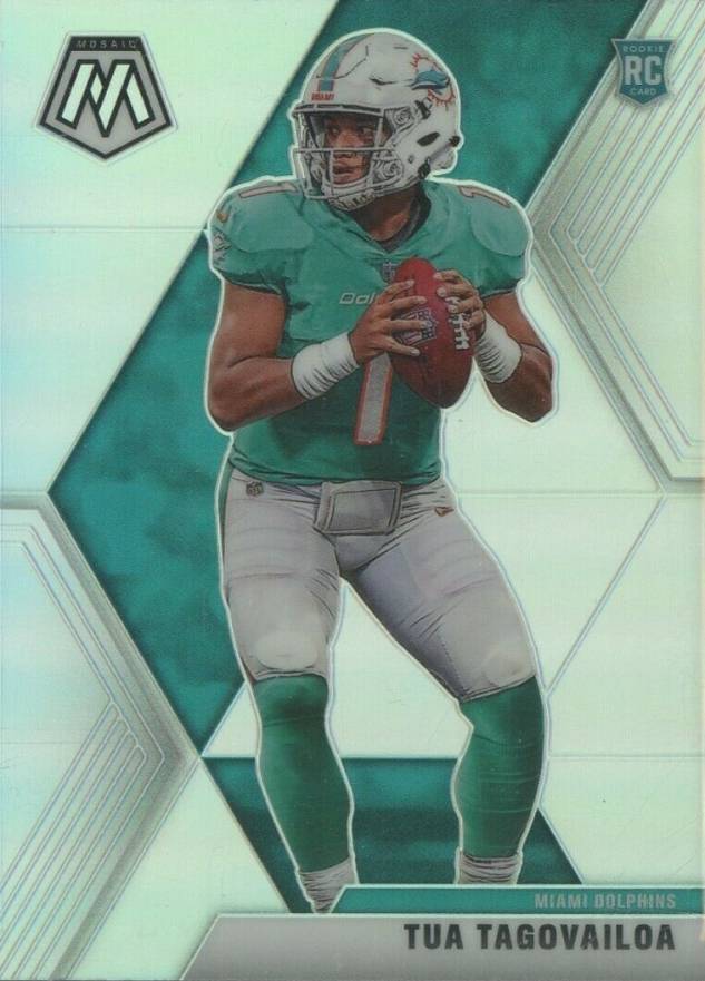 2020 Panini Mosaic Tua Tagovailoa #203 Football Card