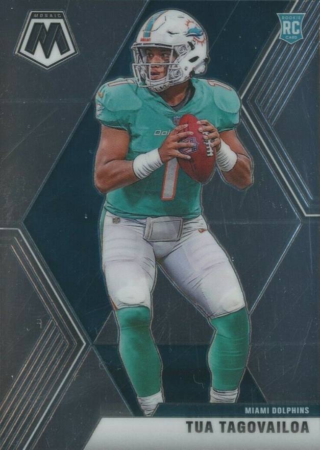 2020 Panini Mosaic Tua Tagovailoa #203 Football Card