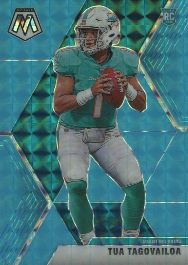 2020 Panini Mosaic Tua Tagovailoa #203 Football Card