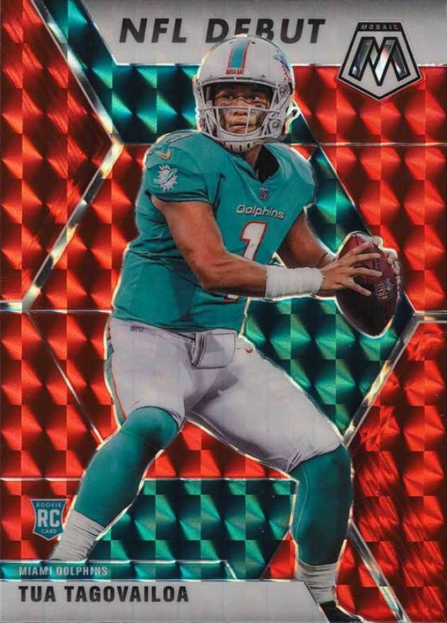 2020 Panini Mosaic Tua Tagovailoa #262 Football Card