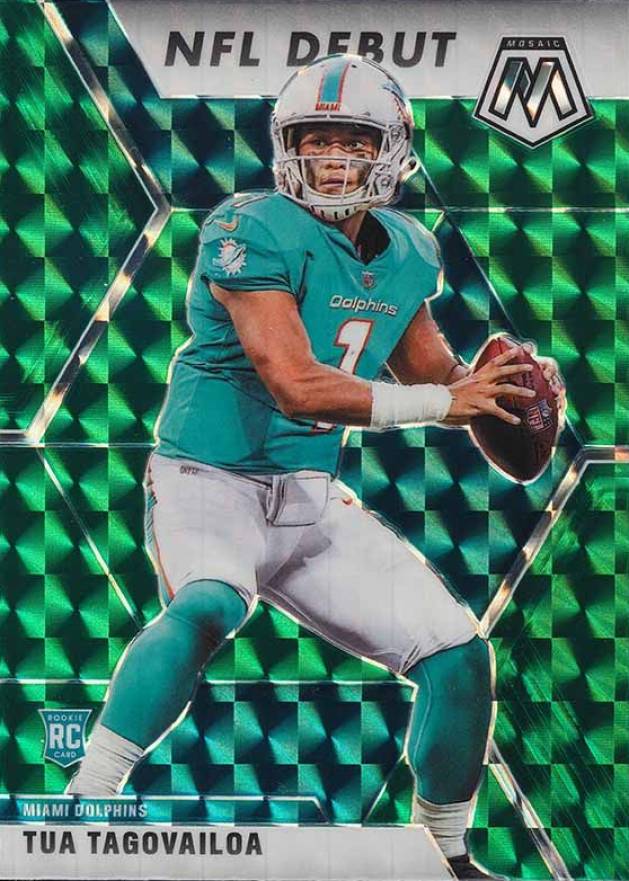 2020 Panini Mosaic Tua Tagovailoa #262 Football Card