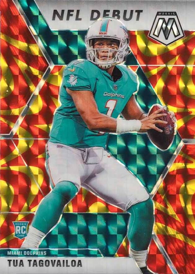 2020 Panini Mosaic Tua Tagovailoa #262 Football Card