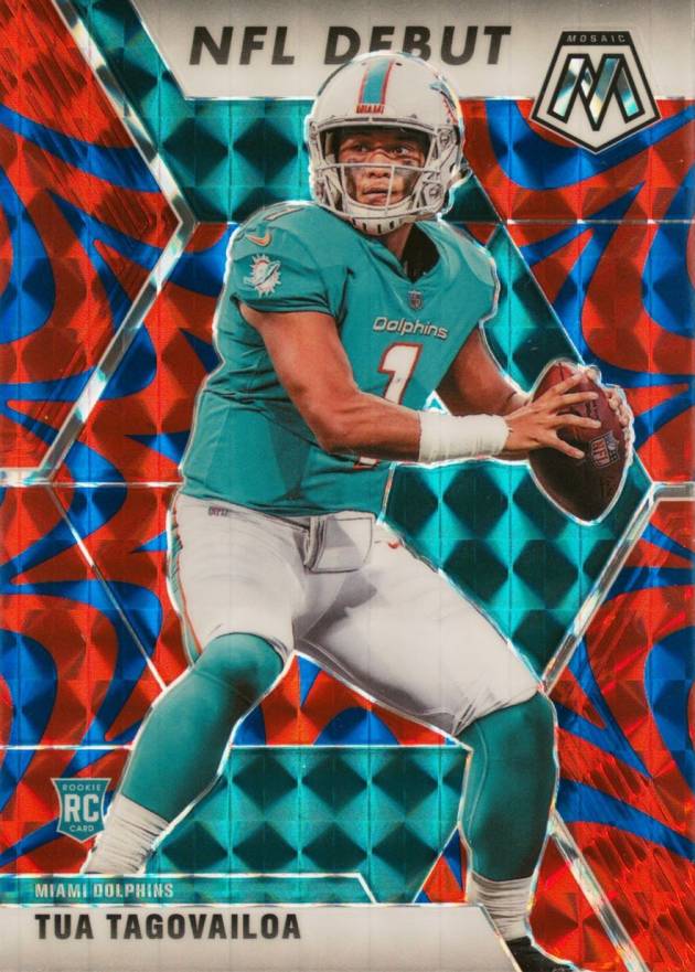 2020 Panini Mosaic Tua Tagovailoa #262 Football Card