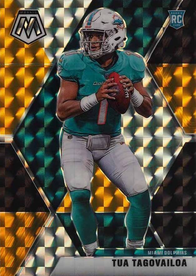 2020 Panini Mosaic Tua Tagovailoa #203 Football Card