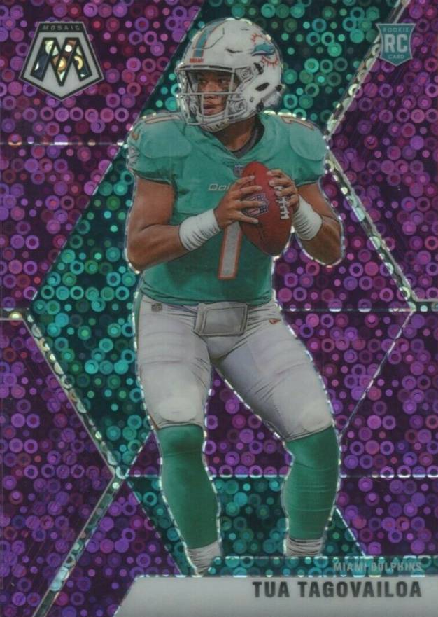 2020 Panini Mosaic Tua Tagovailoa #203 Football Card