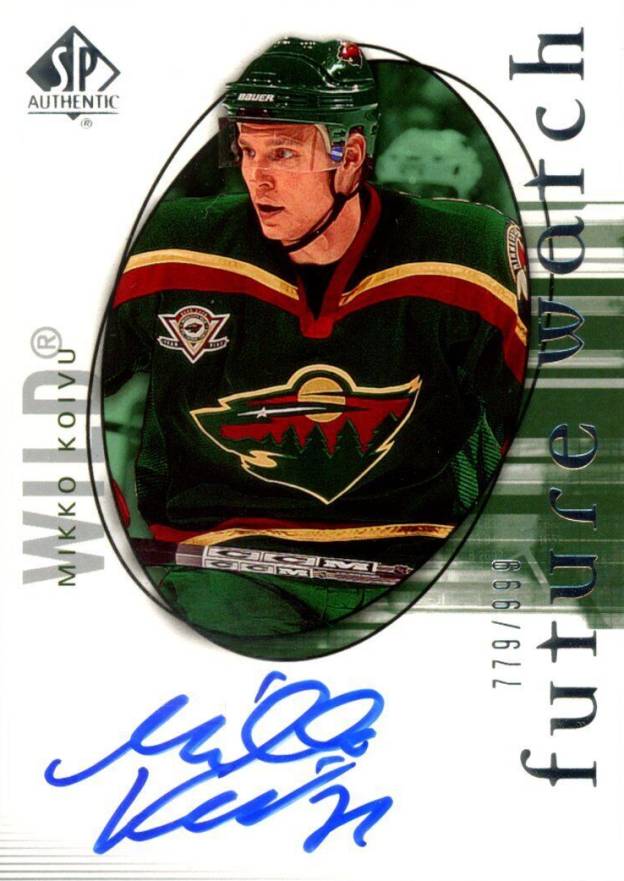 2005 SP Authentic Mikko Koivu #193 Hockey Card