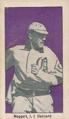 1910 Bishop & Co. P.C.L. Maggert, l.f. Oakland # Baseball Card