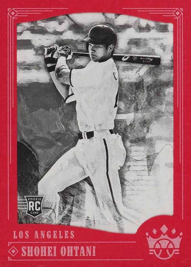 2018 Panini Diamond Kings Shohei Ohtani #76 Baseball Card