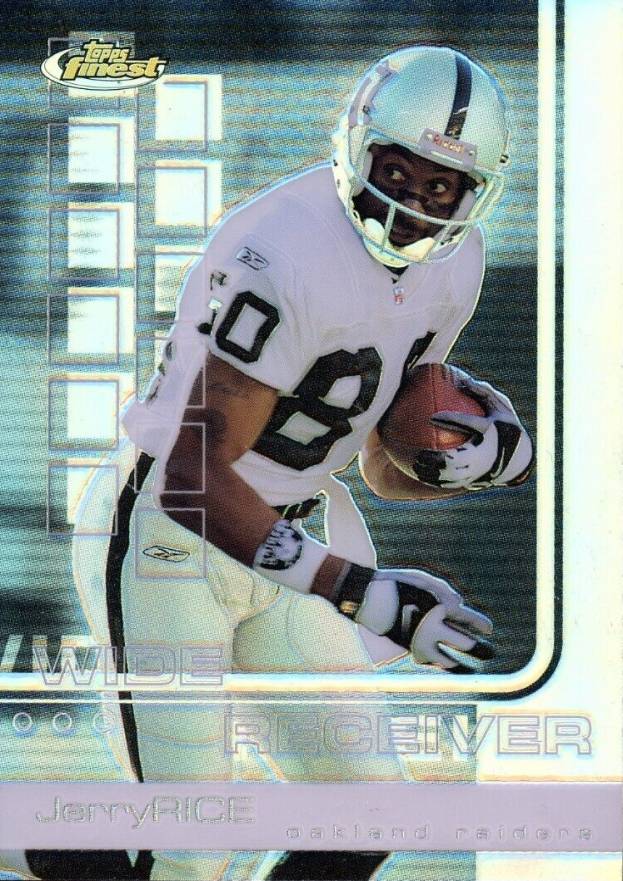 2002 Finest Jerry Rice #14 Football Card