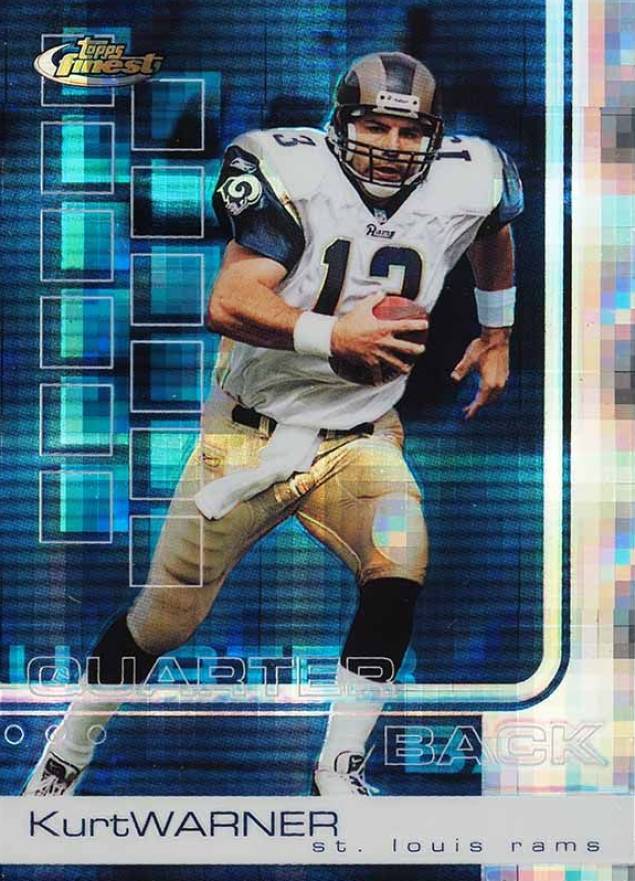 2002 Finest Kurt Warner #38 Football Card