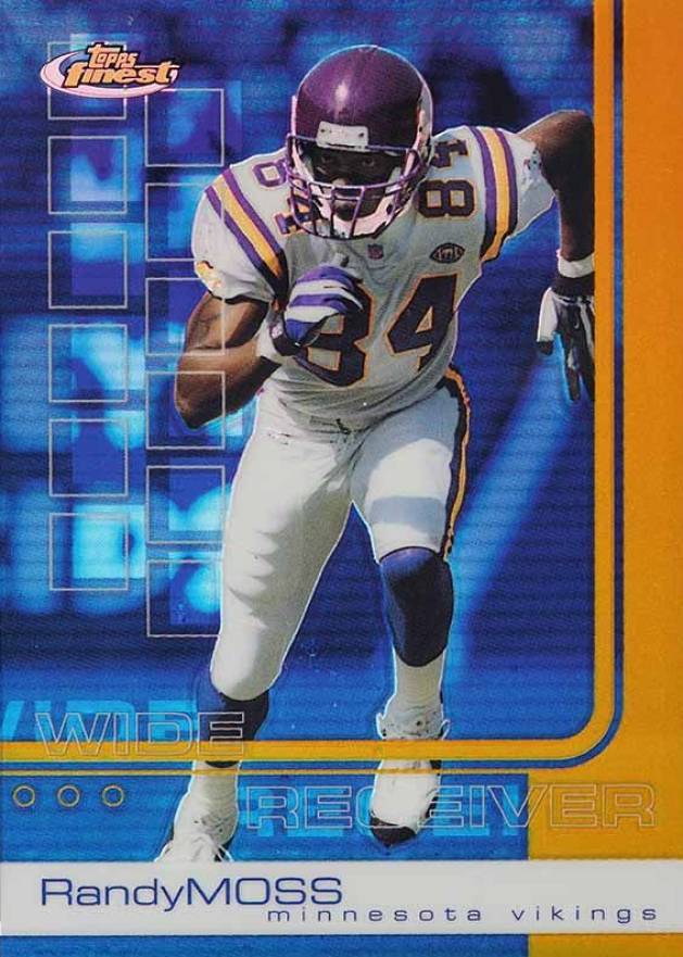 2002 Finest Randy Moss #22 Football Card