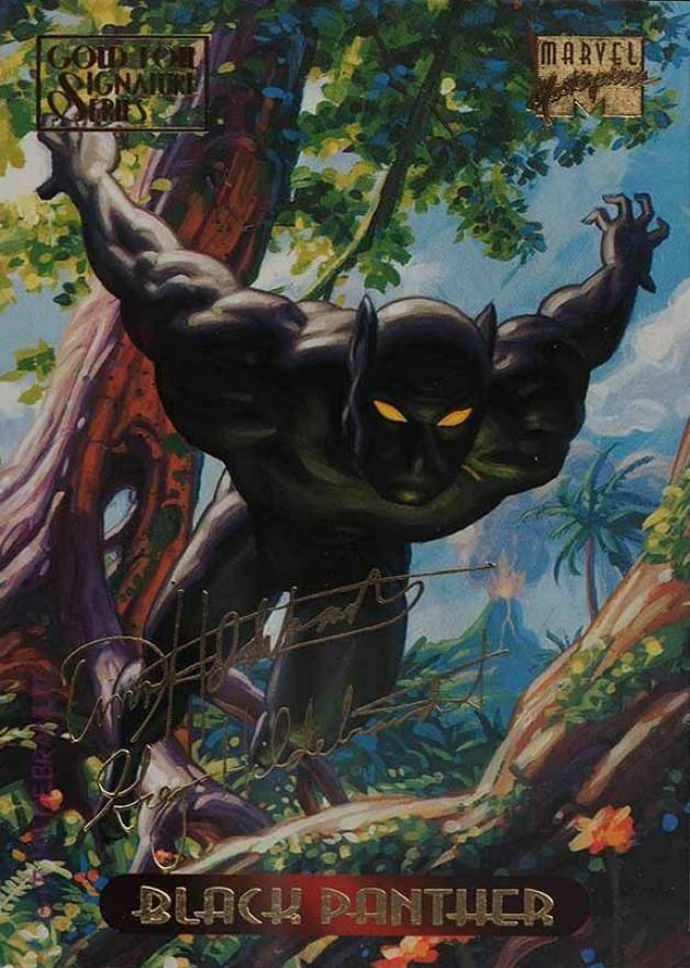 1994 Marvel Masterpieces Black Panther #8 Non-Sports Card