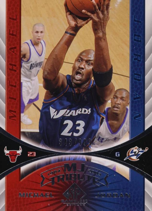 2003 SP Game Used Michael Jordan #106 Basketball Card