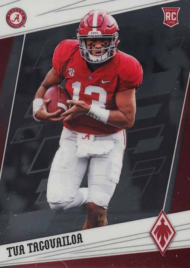 2020 Panini Chronicles Draft Picks Phoenix Tua Tagovailoa #24 Football Card