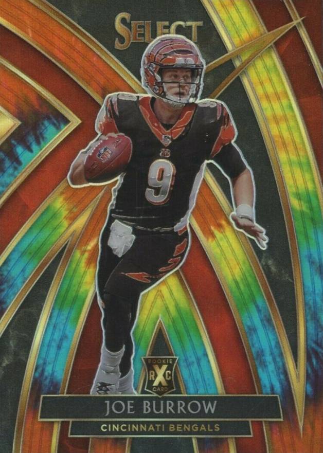 2019 Panini Select 2020 Xrc Prizm Redemption Joe Burrow #301 Football Card