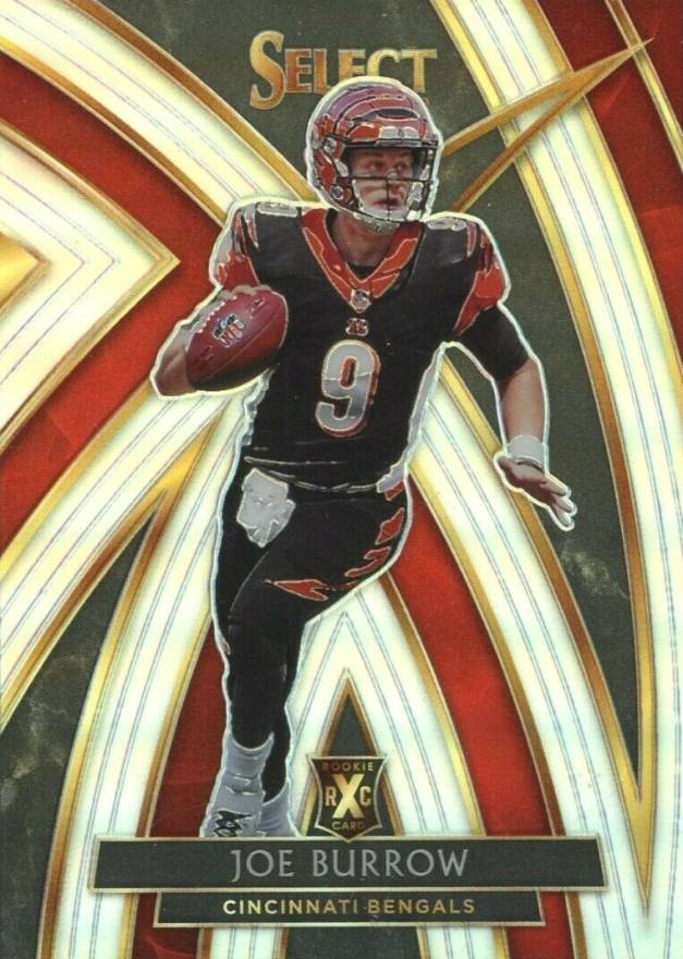 2019 Panini Select 2020 Xrc Prizm Redemption Joe Burrow #301 Football Card