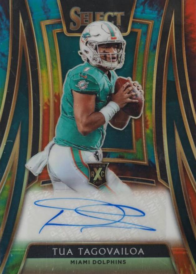 2019 Panini Select 2020 Xrc Prizm Redemption Tua Tagovailoa #324 Football Card