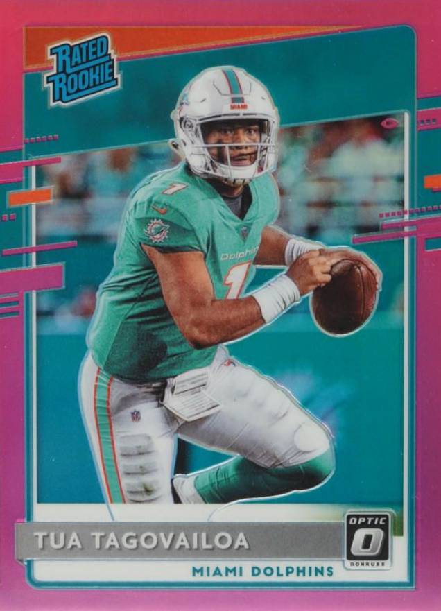 2020 Panini Donruss Tua Tagovailoa #P302 Football Card