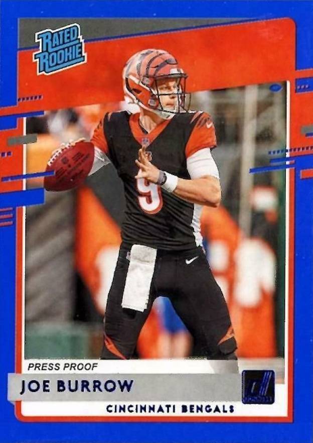 2020 Panini Donruss Joe Burrow #301 Football Card