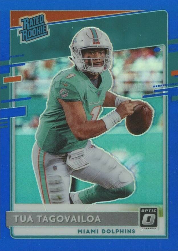 2020 Panini Donruss Tua Tagovailoa #P302 Football Card