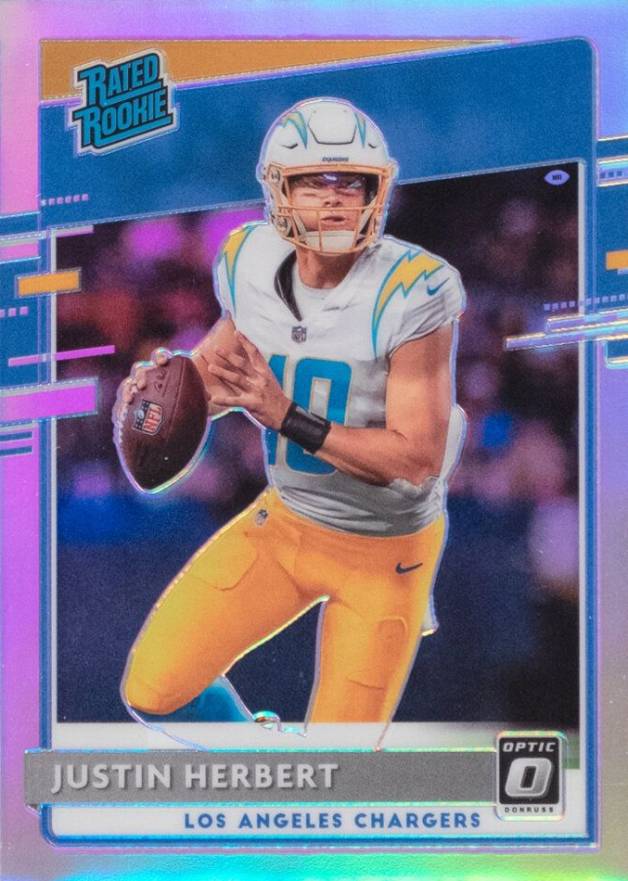 2020 Panini Donruss Justin Herbert #P303 Football Card