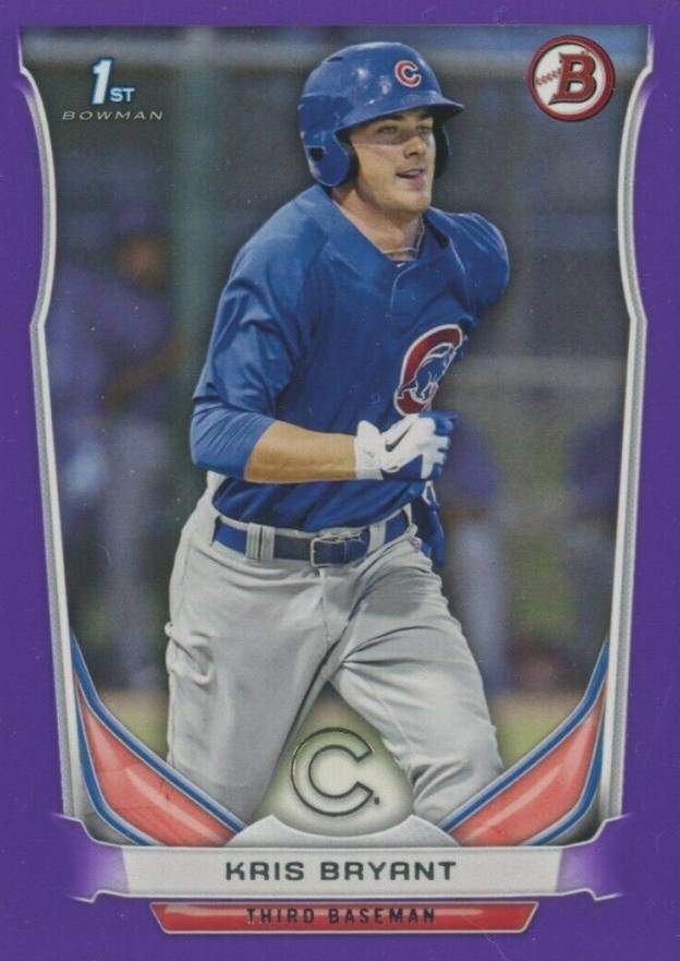 2014 Bowman Prospects  Kris Bryant #BP25 Baseball Card