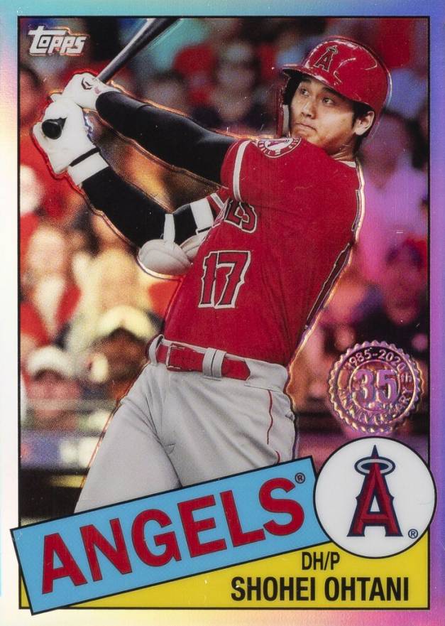 2020 Topps Chrome 1985 Topps Shohei Ohtani #85TC7 Baseball Card