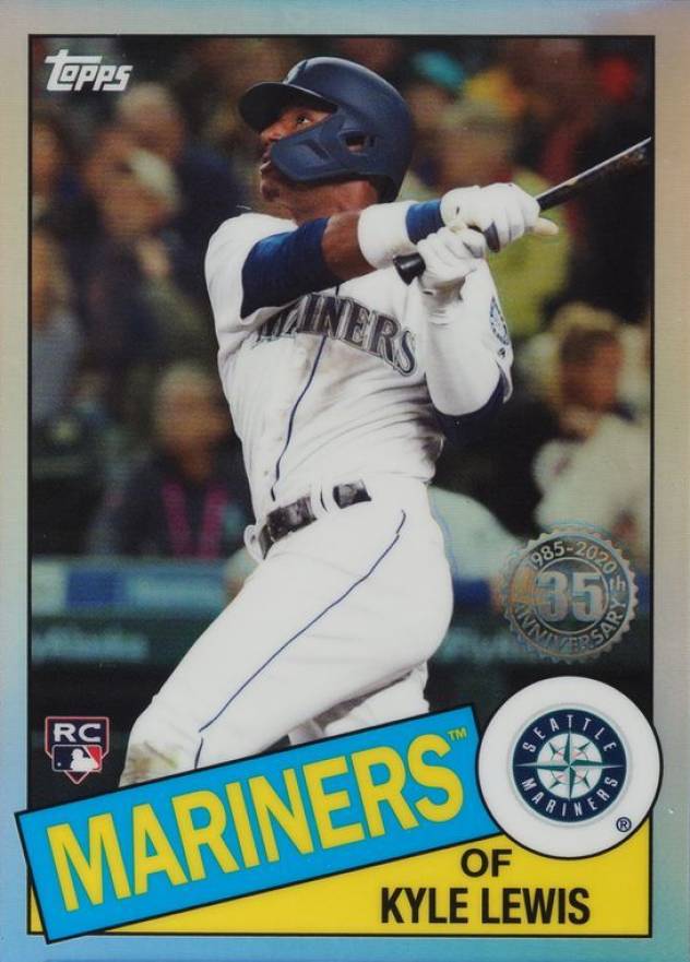 2020 Topps Chrome 1985 Topps Kyle Lewis #85TC22 Baseball Card