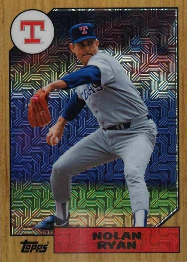 2017 Topps Silver Pack Promo Nolan Ryan #87-NR Baseball Card