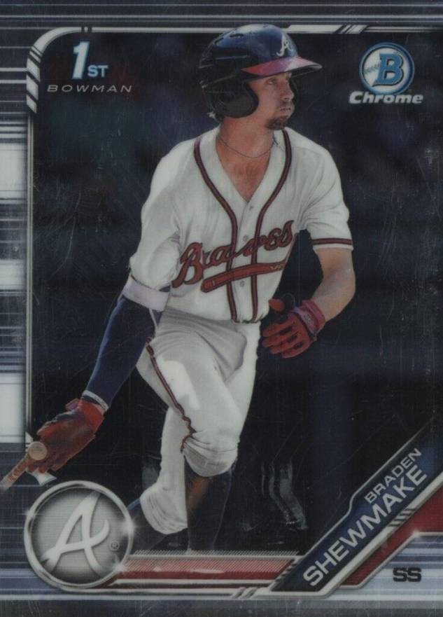 2019 Bowman Draft Braden Shewmake #BDC59 Baseball Card