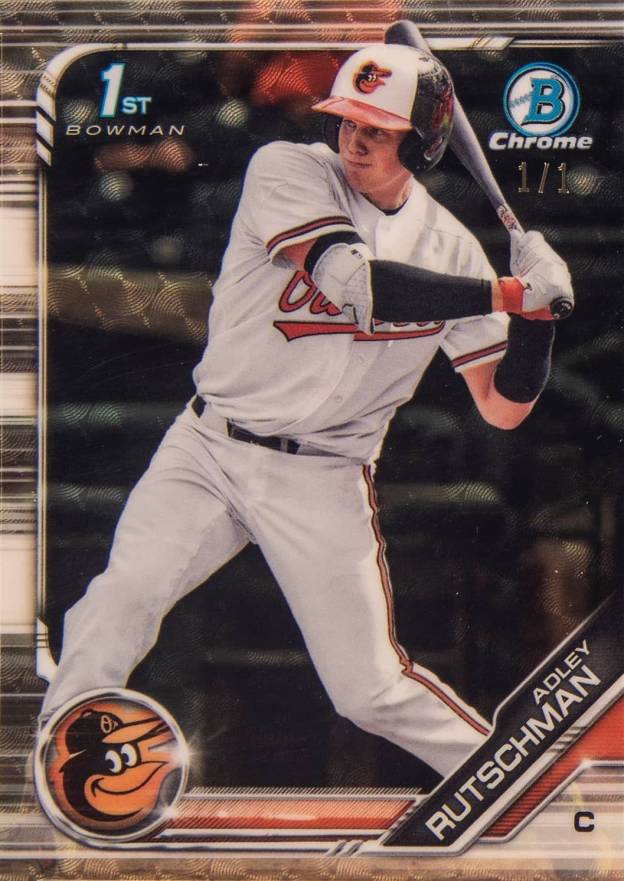 2019 Bowman Draft Adley Rutschman #BDC1 Baseball Card