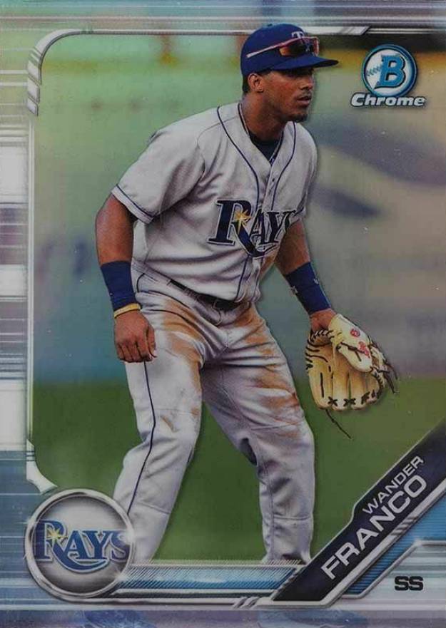 2019 Bowman Draft Wander Franco #BDC93 Baseball Card