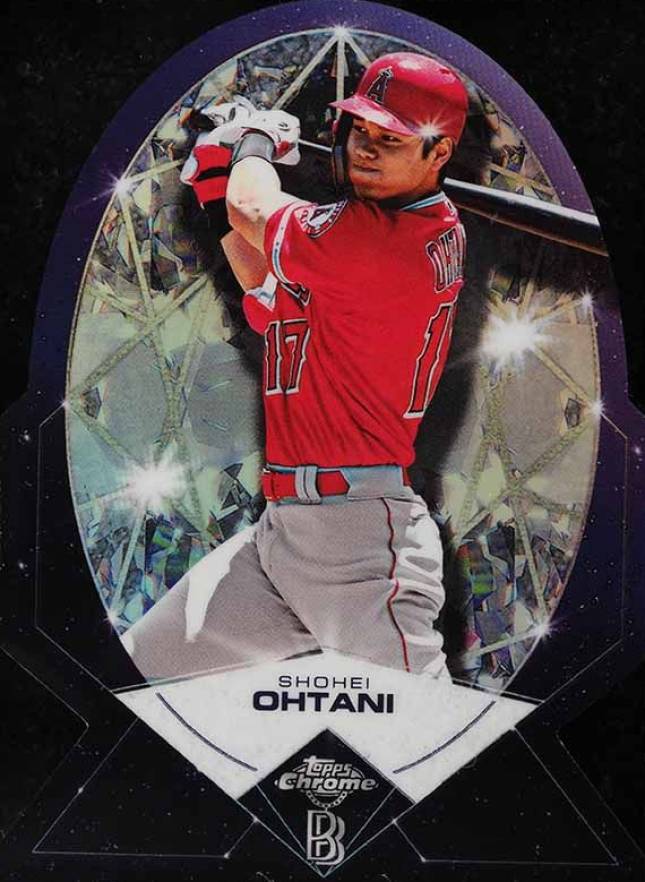 2020 Ben Baller Chrome Ben's Diamond Die-Cuts Shohei Ohtani #BDC3 Baseball Card