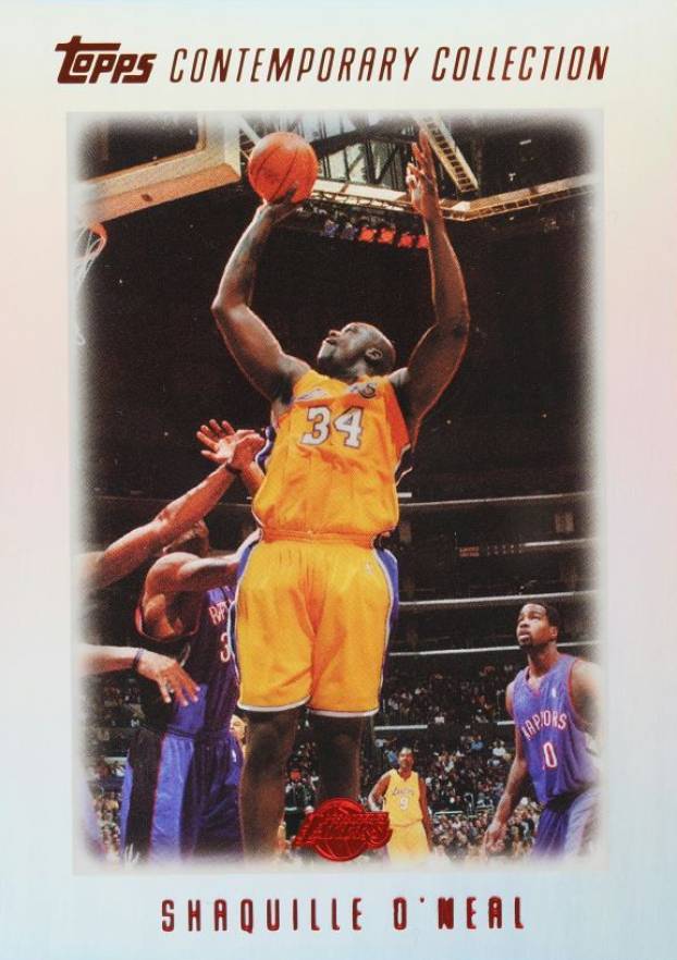 2003 Topps Contemporary Collection Shaquille O'Neal #57 Basketball Card