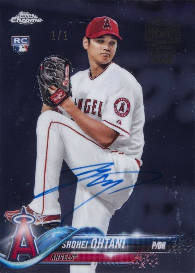 2020 Topps Archives Signature Series Active Shohei Ohtani #150 Baseball Card