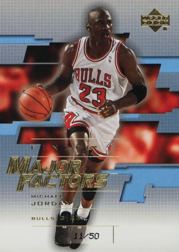 2003 Upper Deck Finite Michael Jordan #243 Basketball Card