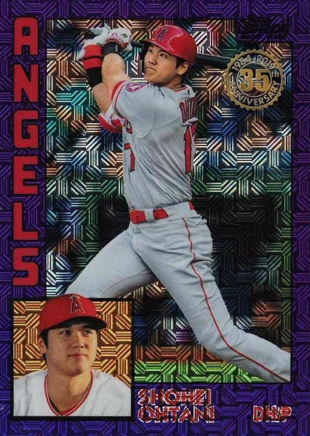 2019 Topps Silver Pack 1984 Chrome Promo  Shohei Ohtani #2 Baseball Card