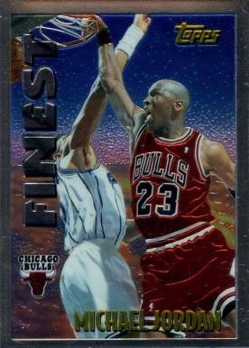 1995 Topps Mystery Finest Michael Jordan #M1 Basketball Card