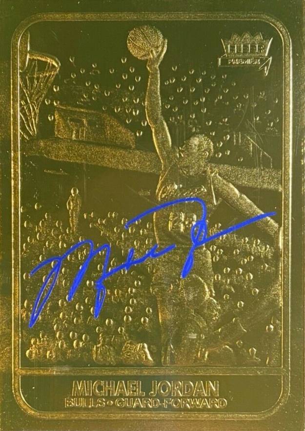 1997 Fleer 23KT Gold Card Michael Jordan # Basketball Card